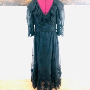 Gothic victorian style Vintage dress